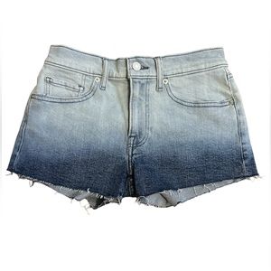 Lucky brand ombré jean shorts. Size 0.